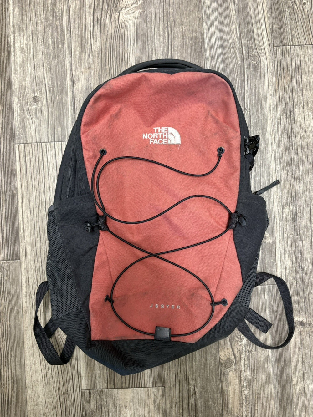 The North Face Jester Backpack Pink Coral 28L School Laptop Hiking Bag